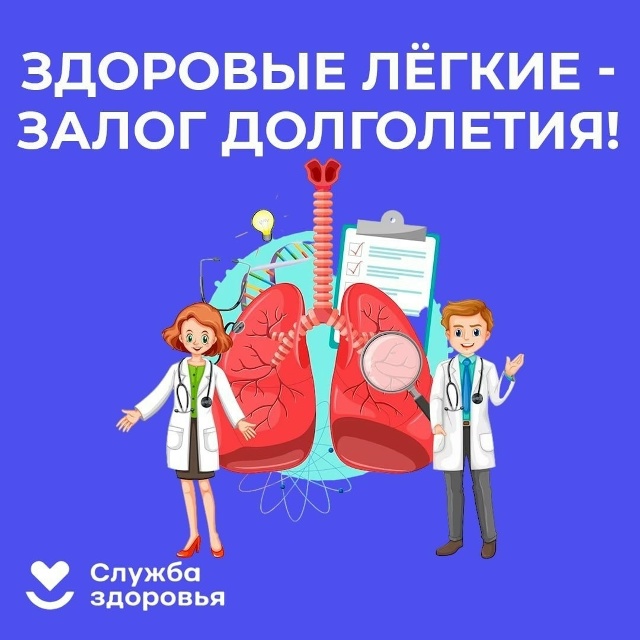 C 03.11 по 09.11.2025 г. — Неделя профилактики рака легких.